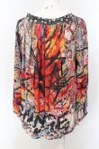 画像3: ヴィヴィアンウエストウッド 中古 / graffiti print Drape トップス S マルチ  O-25-07-06-037-to-YM-OS (3)