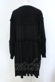 画像4: ヴィヴィアンウエストウッド 中古 / ブロッキング裏毛スウェットドレス 00 ブラック  O-25-07-06-040-op-IG-OS (4)