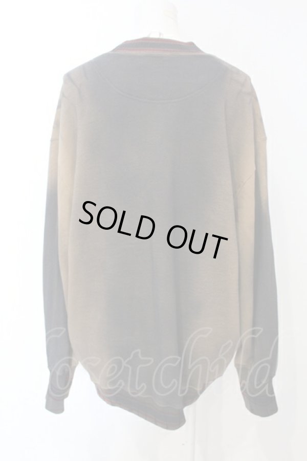 画像4: ヴィヴィアンウエストウッド 中古 / スプレーダイVネックカーディガン 00 キャメル  O-25-07-06-043-to-IG-OS (4)