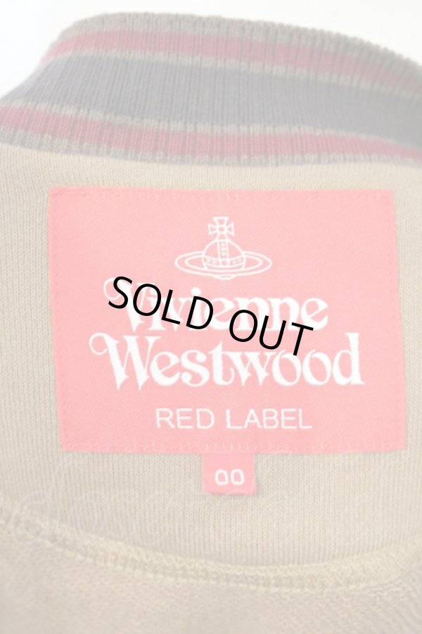 画像5: ヴィヴィアンウエストウッド 中古 / スプレーダイVネックカーディガン 00 キャメル  O-25-07-06-043-to-IG-OS (5)