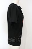 画像2: ヴィヴィアンウエストウッド 中古 / 刺繍プリントTシャツ 00 ブラック  O-25-07-06-046-ts-IG-OS (2)