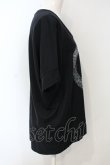 画像2: ヴィヴィアンウエストウッド 中古 / 額縁ハートTシャツ 2 ブラックｘシルバー  O-25-07-06-048-ts-YM-OS (2)