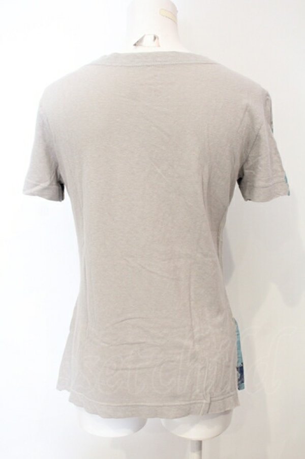 画像3: ヴィヴィアンウエストウッド 中古 / カモフラオーブTシャツ 2 グレー  O-25-07-06-053-ts-YM-ZY (3)