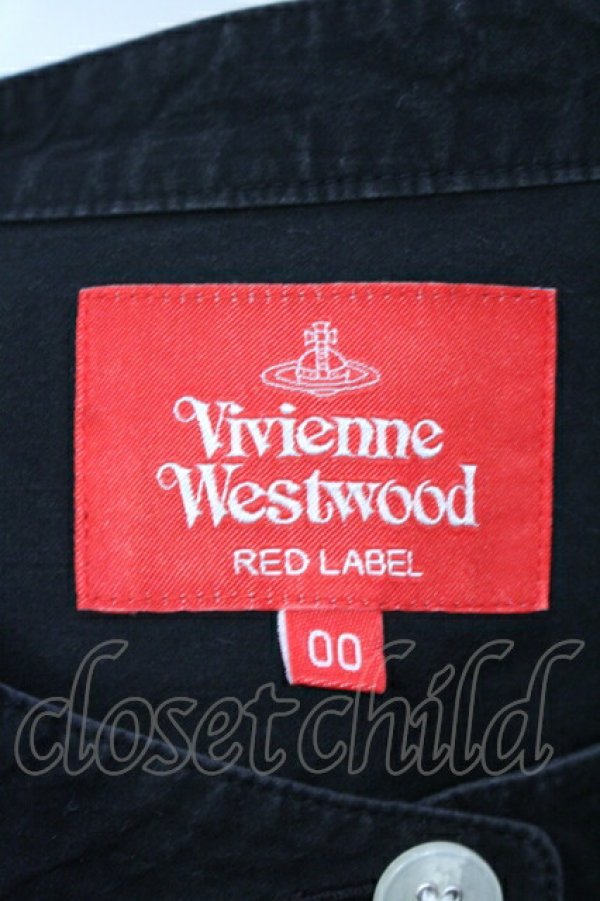 画像5: ヴィヴィアンウエストウッド 中古 / タイプライターハートフリルブラウス  ブラック  O-25-07-06-056-bl-IG-ZY (5)