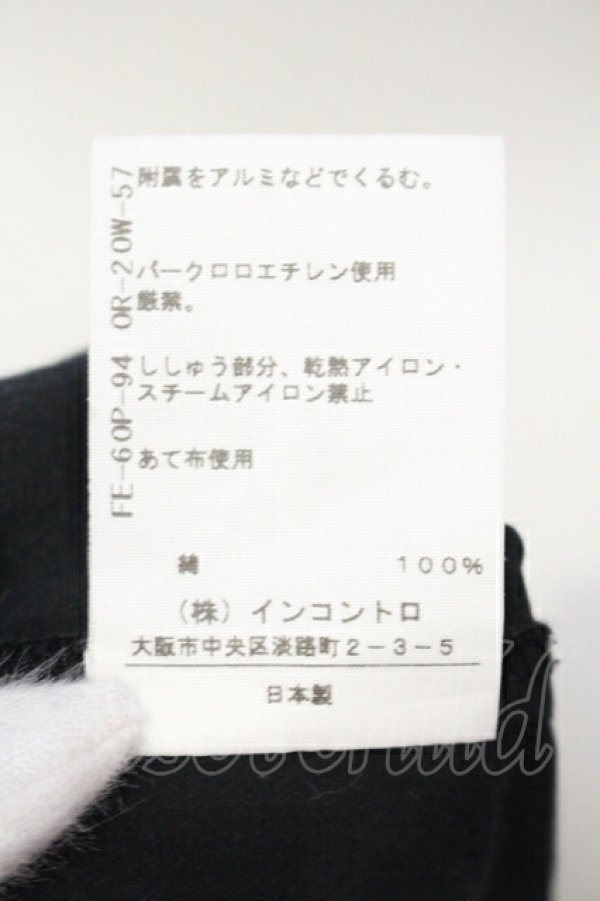 画像6: ヴィヴィアンウエストウッド 中古 / タイプライターハートフリルブラウス  ブラック  O-25-07-06-056-bl-IG-ZY (6)