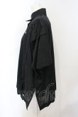 画像3: ヴィヴィアンウエストウッド 中古 / シャーリングオーバー半袖ブラウス 00 ブラック  O-25-07-06-057-bl-YM-OS (3)