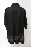 画像4: ヴィヴィアンウエストウッド 中古 / シャーリングオーバー半袖ブラウス 00 ブラック  O-25-07-06-057-bl-YM-OS (4)