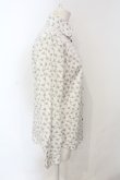 画像3: ヴィヴィアンウエストウッド 中古 / CHOICE チェーンオーブプリントブラウス 2 ホワイトｘグレー  O-25-07-06-061-bl-YM-OS (3)