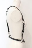 画像2: ヴィヴィアンウエストウッド 中古 / STUD BELT ハーネス  ブラック  O-25-07-06-062-gd-IG-OS (2)