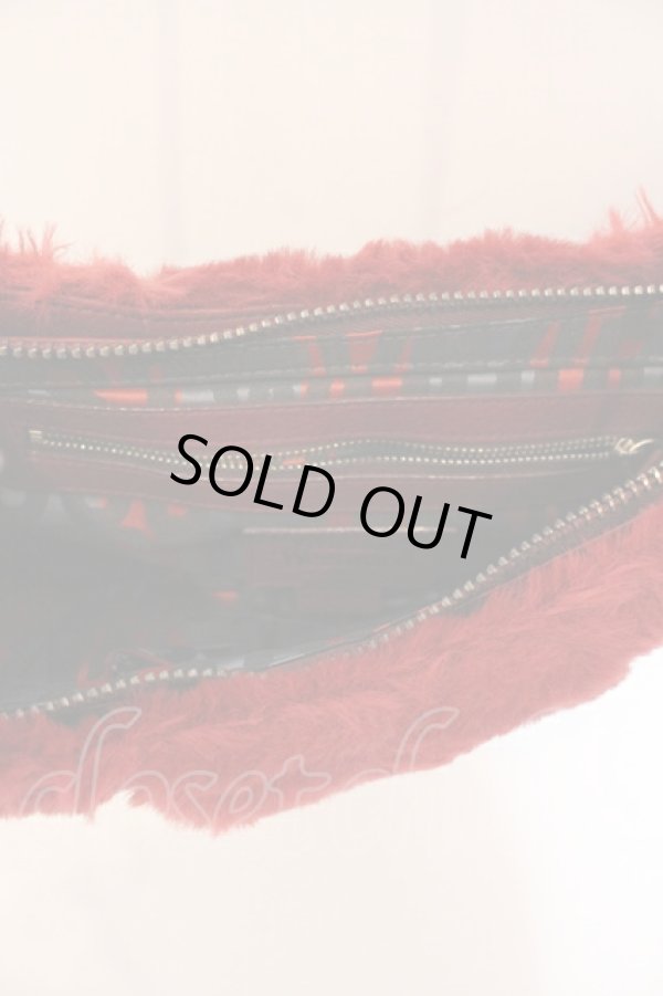 画像4: ヴィヴィアンウエストウッド 中古 / タッセルファーバッグ  レッド  O-25-07-06-069-ba-YM-OS (4)