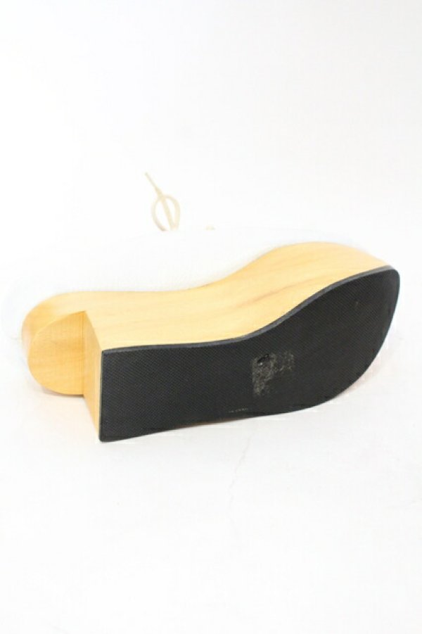 画像6: ヴィヴィアンウエストウッド 中古 / ロッキンホースワラビー 3（約22cm） ホワイトｘピンク  O-25-07-06-096-sh-YM-ZH (6)