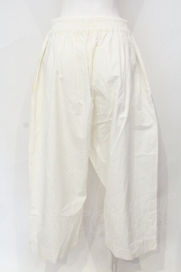 画像3: ヴィヴィアンウエストウッド 中古 / ヘンプ混ワイドダブルボタンパンツ 00 ホワイト  O-25-07-06-013-pa-YM-ZY (3)
