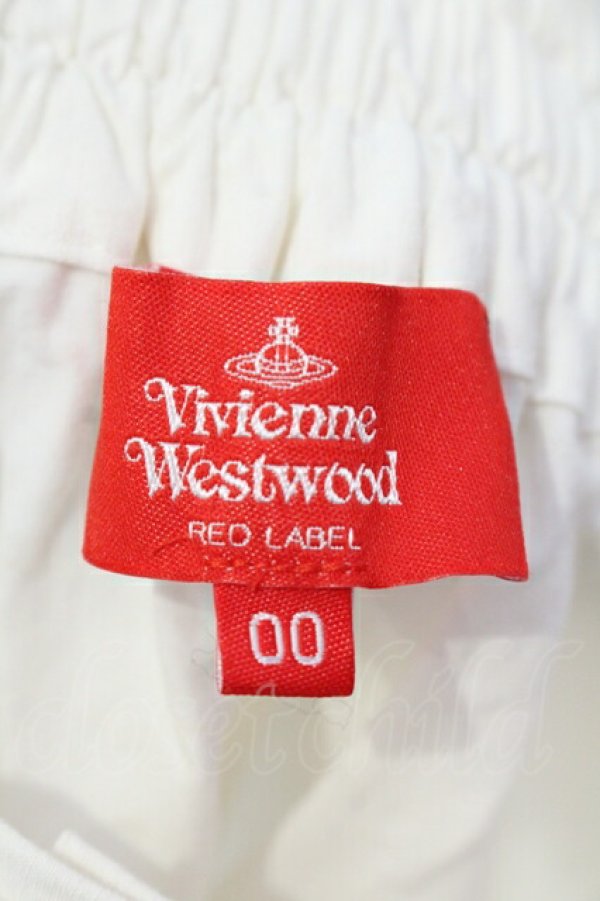 画像4: ヴィヴィアンウエストウッド 中古 / ヘンプ混ワイドダブルボタンパンツ 00 ホワイト  O-25-07-06-013-pa-YM-ZY (4)