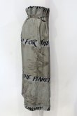 画像2: ヴィヴィアンウエストウッド 中古 / Chinese Drawing ラップスカート 36 グレー系  O-25-07-06-018-sk-IG-OS (2)