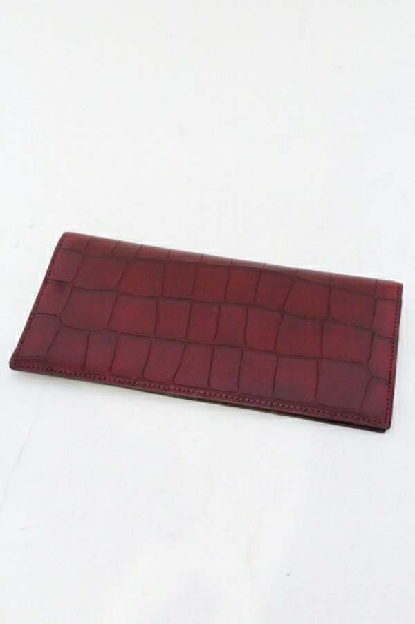 画像3: ヴィヴィアンウエストウッド 中古 / クロコ長財布  ワイン  O-25-07-13-020-wa-YM-OS (3)