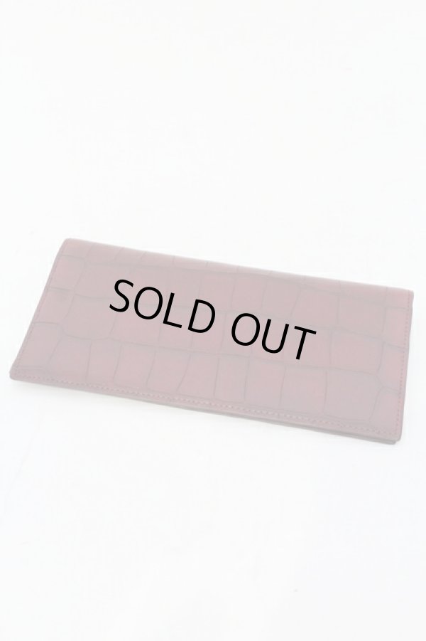 画像3: ヴィヴィアンウエストウッド 中古 / クロコ長財布  ワイン  O-25-07-13-020-wa-YM-ZH (3)