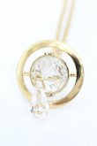 画像5: ヴィヴィアンウエストウッド 中古 / Crystal Dropタイニーペンダント  ゴールド  O-25-07-13-027-nl-YM-OS (5)