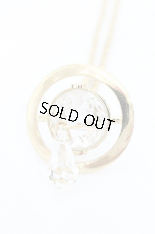 画像5: ヴィヴィアンウエストウッド 中古 / Crystal Dropタイニーペンダント  ゴールド  O-25-07-13-027-nl-YM-OS (5)