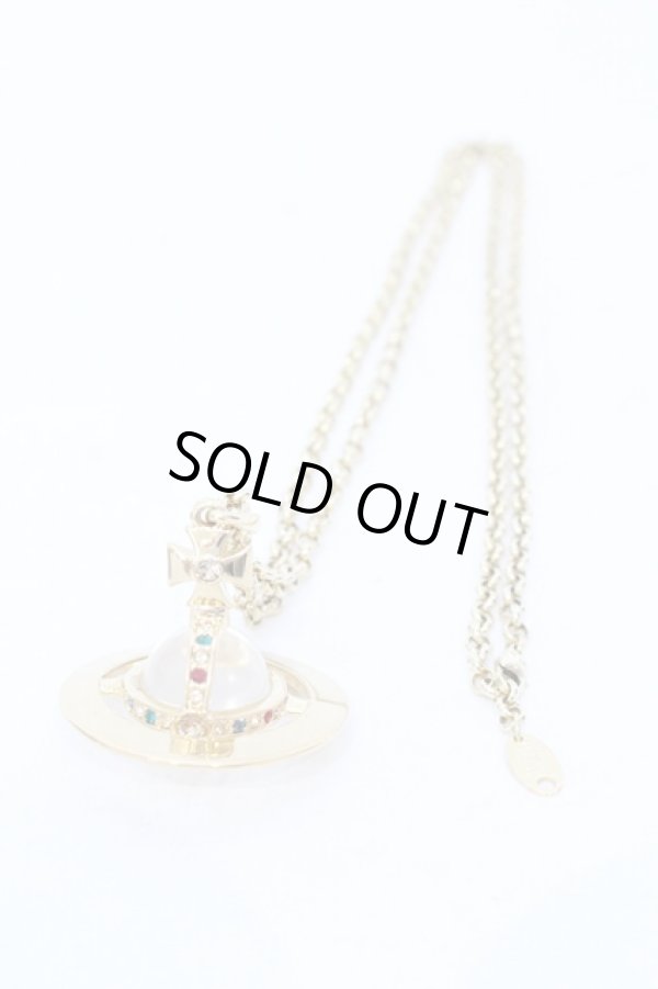 画像2: ヴィヴィアンウエストウッド 中古 / スモールオーブネックレス  ゴールド  O-25-07-13-028-ac-YM-OS (2)