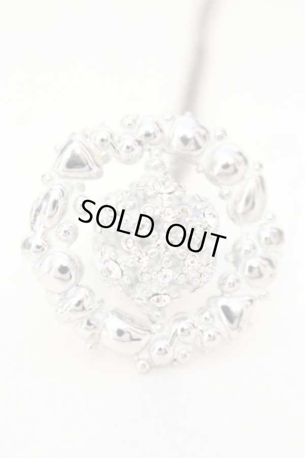 画像5: ヴィヴィアンウエストウッド 中古 / Snowflake 3D　ペンダント  クリアｘシルバー  O-25-07-13-030-ac-YM-OS (5)