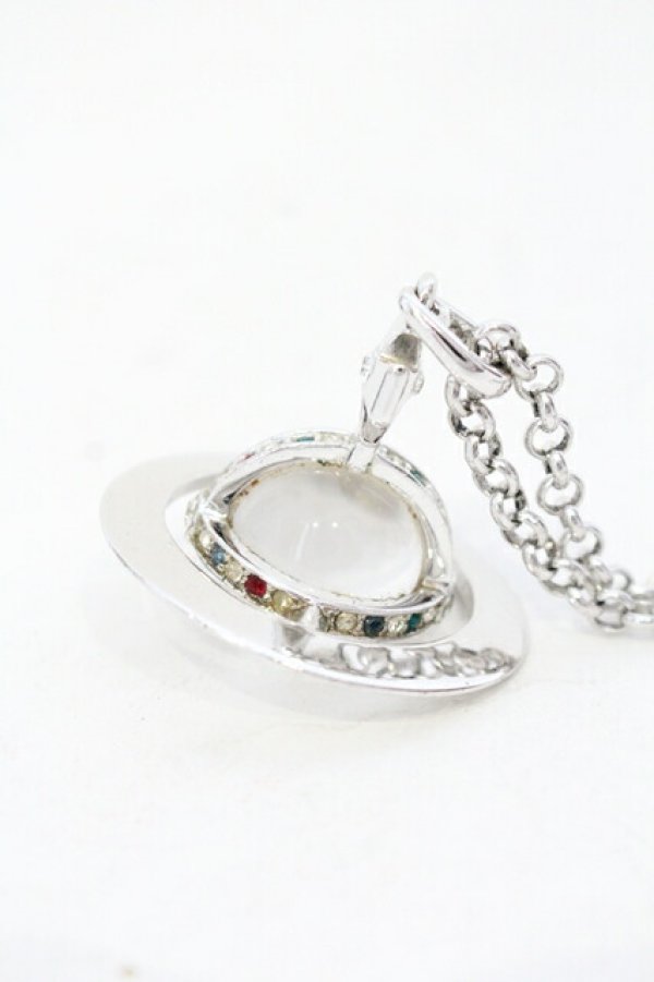 画像3: ヴィヴィアンウエストウッド 中古 / スモールオーブネックレス  シルバー  O-25-07-13-032-nl-YM-OS (3)