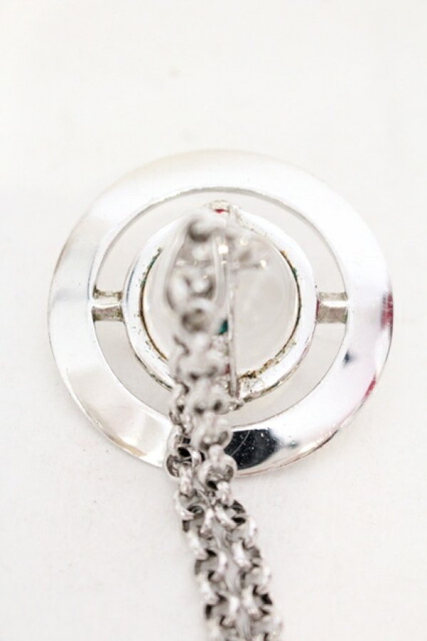 画像4: ヴィヴィアンウエストウッド 中古 / スモールオーブネックレス  シルバー  O-25-07-13-032-nl-YM-OS (4)