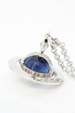 画像3: ヴィヴィアンウエストウッド 中古 / New small orb pendant  ダークインディゴ  O-25-07-13-033-nl-YM-OS (3)