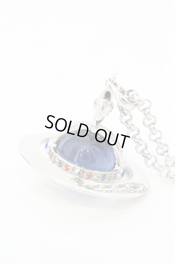 画像3: ヴィヴィアンウエストウッド 中古 / New small orb pendant  ダークインディゴ  O-25-07-13-033-nl-YM-OS (3)