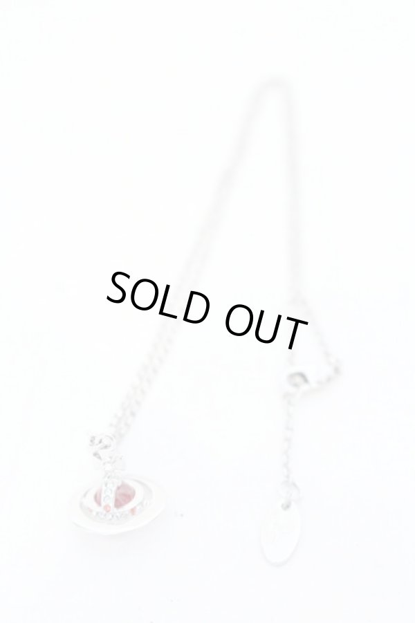 画像2: ヴィヴィアンウエストウッド MAN 中古 / NEW PETITE ORB PENDANT（Limited）  インディアンレッド  O-25-07-13-035-nl-YM-OS (2)