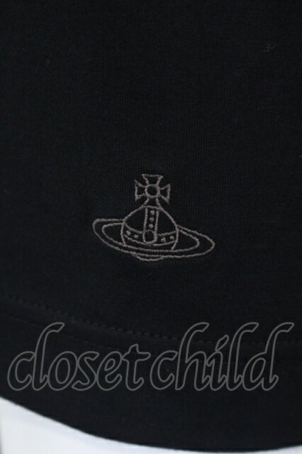 ヴィヴィアンウエストウッド MAN 中古 / REDOUTE ROSE Tシャツ 42 ブラック  O-25-07-13-004-ts-YM-OS ヴィヴィアンウエストウッド MAN 中古 / REDOUTE ROSE Tシャツ