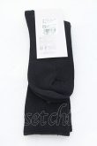 画像3: ヴィヴィアンウエストウッド 中古 / ワンポイントオーブリブソックス 22.5-24.5cｍ ブラック  O-25-07-13-037-gd-YM-OS (3)