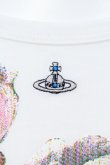 画像2: ヴィヴィアンウエストウッド MAN 中古 / NEWフラワー変形カットソー F ホワイト  O-25-07-13-001-ts-YM-OS (2)