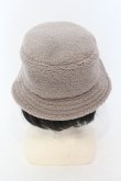 画像4: ヴィヴィアンウエストウッド MAN 中古 / ボアバケットハット F グレージュ  O-25-07-13-049-ha-YM-OS (4)