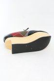 画像6: ヴィヴィアンウエストウッド 中古 / ロッキンホースギリー 6（24.5-25cm） ブラックｘタータン  O-25-07-13-054-sh-YM-OS (6)