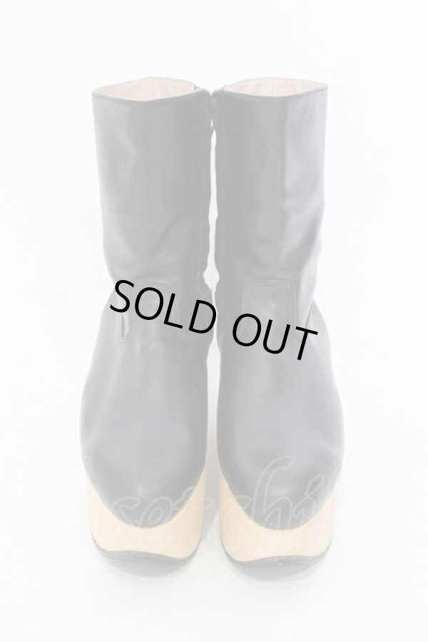 画像2: ヴィヴィアンウエストウッド 中古 / ロッキンホースブーツ UK6（24.5cm） ブラック  O-25-07-13-055-sh-YM-OS (2)