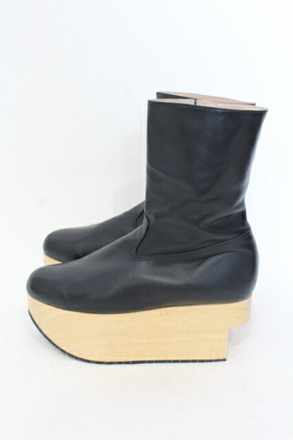 画像3: ヴィヴィアンウエストウッド 中古 / ロッキンホースブーツ UK6（24.5cm） ブラック  O-25-07-13-055-sh-YM-OS (3)