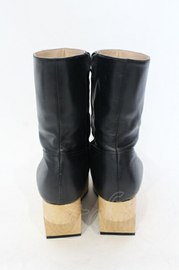 画像4: ヴィヴィアンウエストウッド 中古 / ロッキンホースブーツ UK6（24.5cm） ブラック  O-25-07-13-055-sh-YM-OS (4)