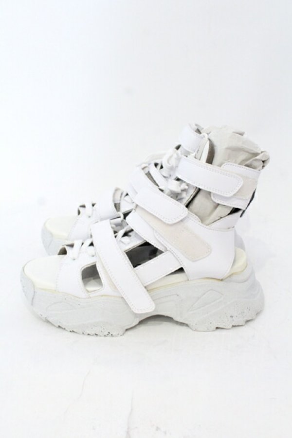 画像3: ヴィヴィアンウエストウッド 中古 / ROMPER SANDAL ロンパーサンダル 38（24cm） ホワイト  O-25-07-13-059-to-YM-ZI (3)