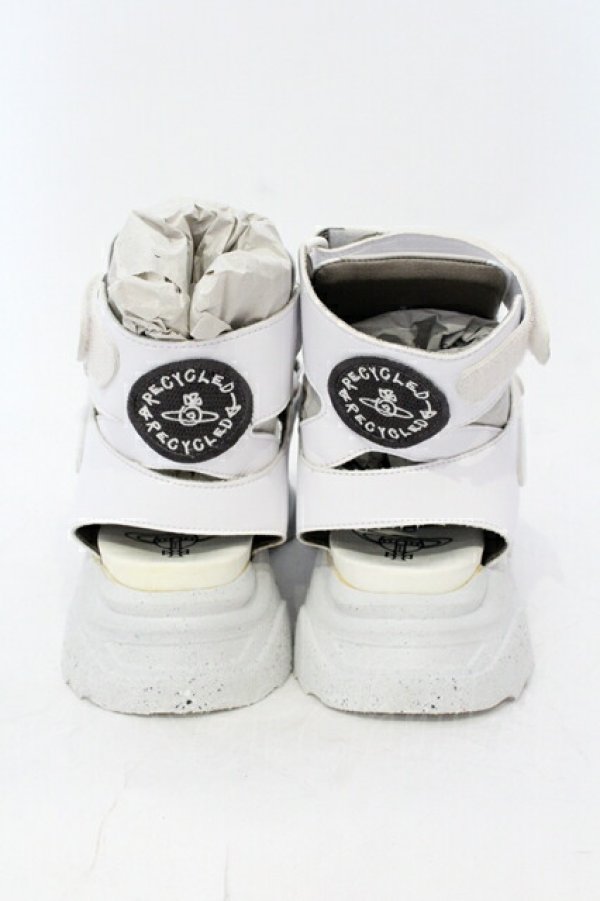 画像4: ヴィヴィアンウエストウッド 中古 / ROMPER SANDAL ロンパーサンダル 38（24cm） ホワイト  O-25-07-13-059-to-YM-ZI (4)