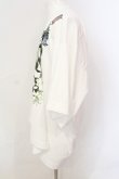 画像3: ヴィヴィアンウエストウッド MAN 中古 / NEWフラワー変形カットソー F ホワイト  O-25-07-13-001-ts-YM-OS (3)