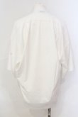 画像4: ヴィヴィアンウエストウッド MAN 中古 / NEWフラワー変形カットソー F ホワイト  O-25-07-13-001-ts-YM-OS (4)