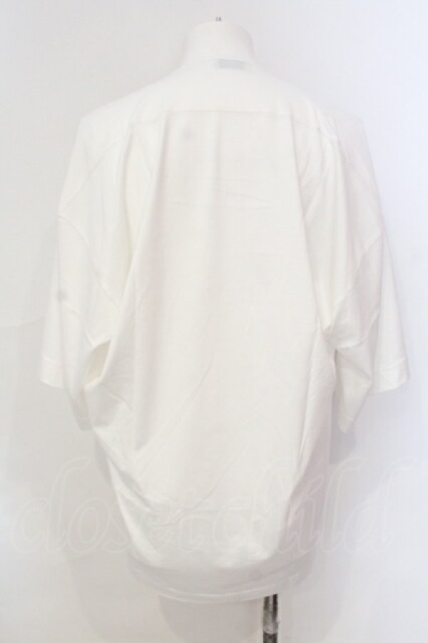 画像4: ヴィヴィアンウエストウッド MAN 中古 / NEWフラワー変形カットソー F ホワイト  O-25-07-13-001-ts-YM-ZH (4)