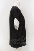 画像2: ANGLOMANIA 中古 / MAID'S ブラウス 40 ブラックｘホワイト  O-25-07-13-010-bl-YM-OS (2)