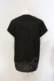 画像3: ANGLOMANIA 中古 / MAID'S ブラウス 40 ブラックｘホワイト  O-25-07-13-010-bl-YM-OS (3)