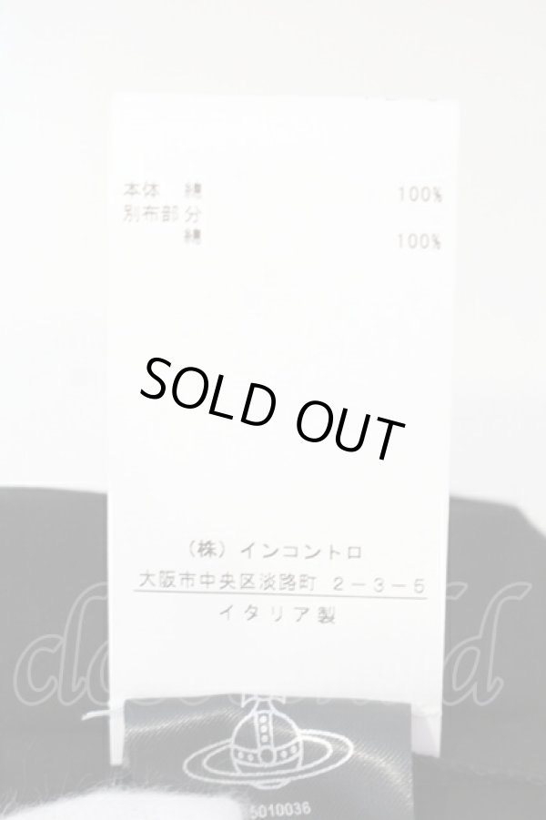 画像5: ANGLOMANIA 中古 / MAID'S ブラウス 40 ブラックｘホワイト  O-25-07-13-010-bl-YM-OS (5)