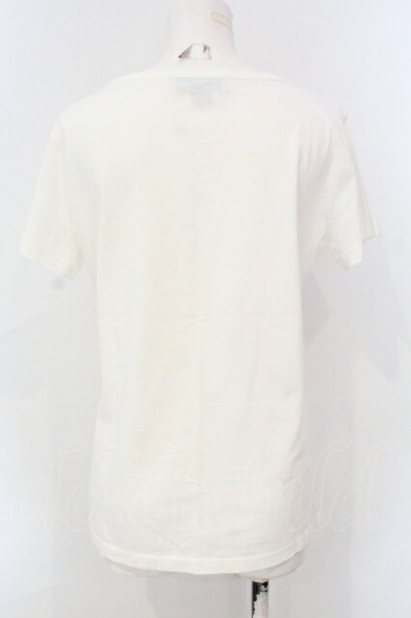 画像4: ヴィヴィアンウエストウッド 中古 / Heart プリントTシャツ M ホワイト  O-25-07-13-012-ts-YM-ZY (4)