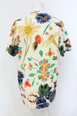 画像4: ヴィヴィアンウエストウッド 中古 / HEBO FLORAL Tシャツ S アイボリー  O-25-07-13-013-ts-YM-OS (4)