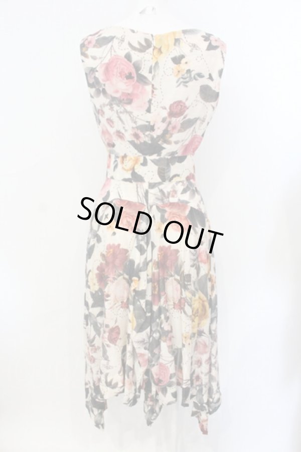 画像3: ヴィヴィアンウエストウッド 中古 / ハニーフローラルワンピース 3 アイボリー  O-25-07-13-014-op-YM-OS (3)