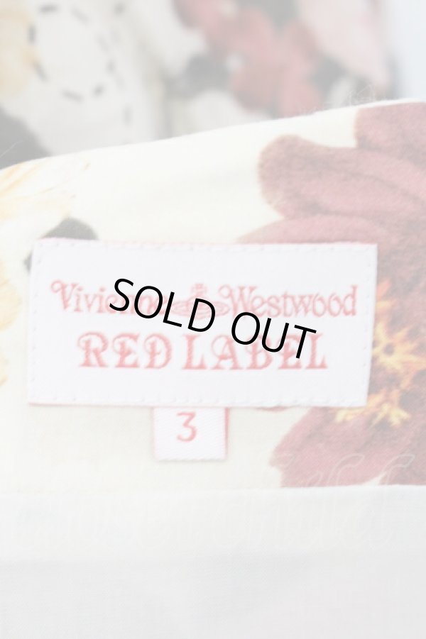 画像4: ヴィヴィアンウエストウッド 中古 / ハニーフローラルワンピース 3 アイボリー  O-25-07-13-014-op-YM-OS (4)