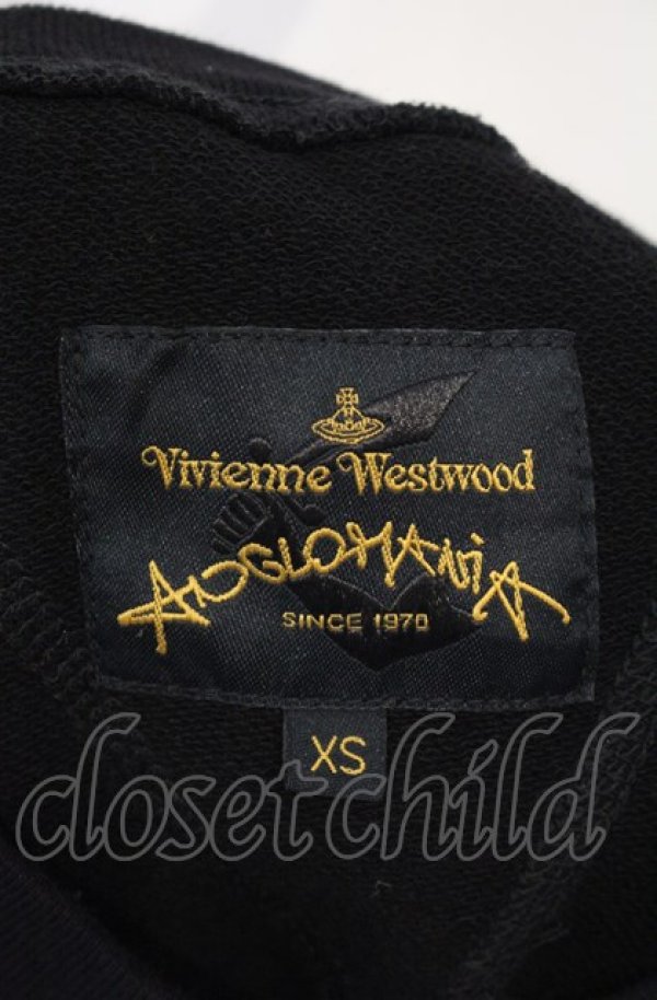 画像4: ANGLOMANIA 中古 / ATHLETIC SWEATSHIRT スウェット XS ブラック  O-25-08-03-019-to-IG-OS (4)